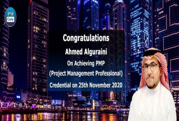 Congratulations Ahmed on Achieving PMP..!